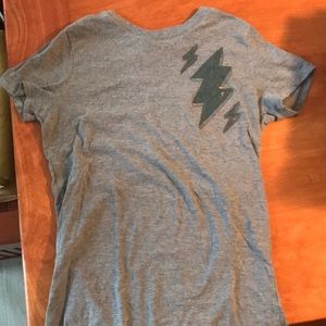Grey Aeropostale Lightning Tee